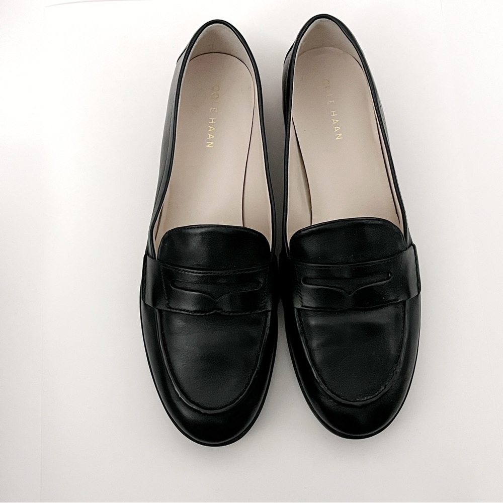 Cole Haan Black Pinch Grand Penny Loafer